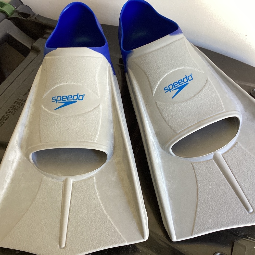Speedo Training Fins, large, 12-13 US